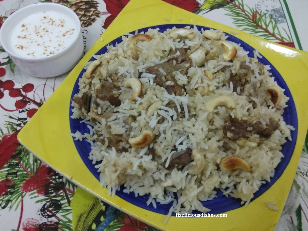 White Mutton Biryani