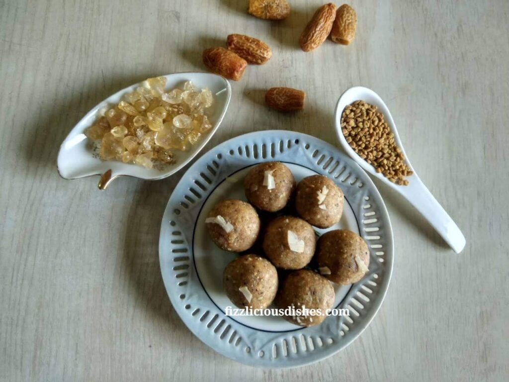 Methi (fenugreek) Laddu