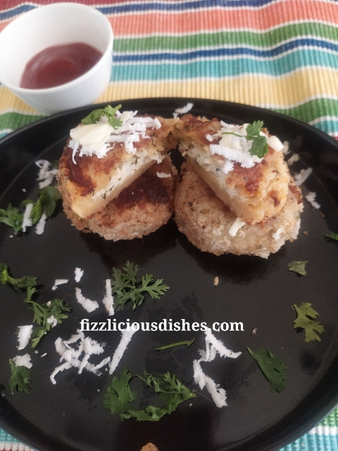 Stuffed Potato Patties