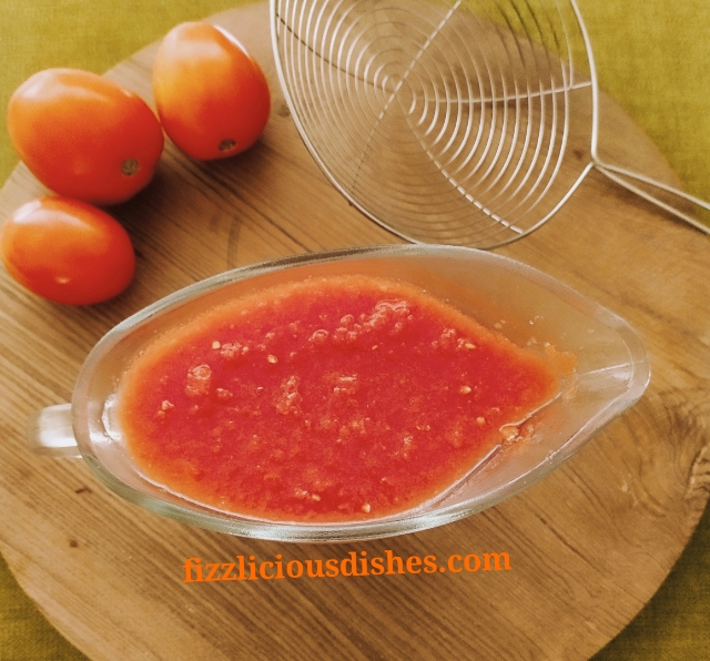 How To Make Tomato Puree