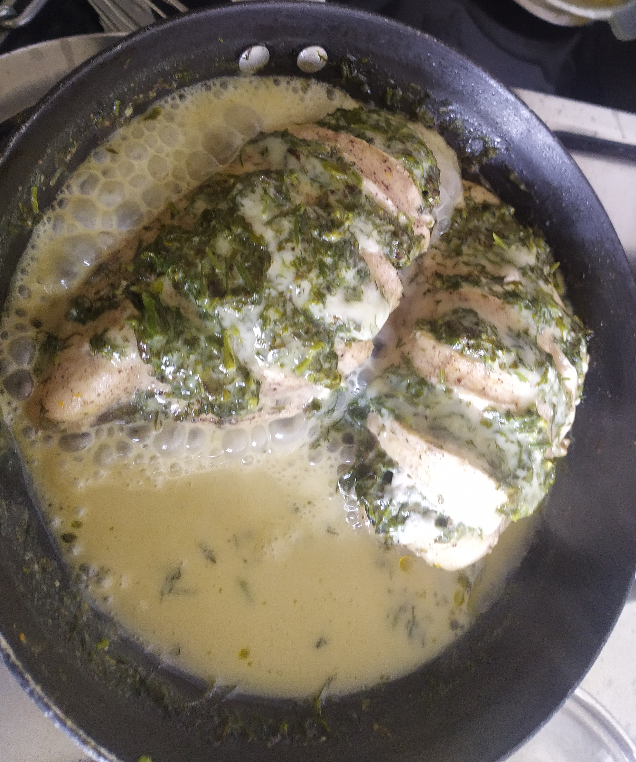 Chicken In tangy Orange Sauce