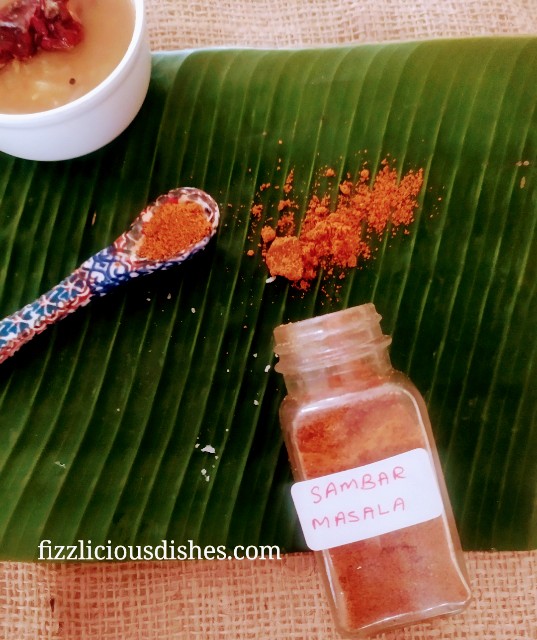 How To Make Homemade Sambar Powder