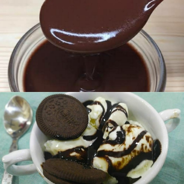 4 Ingredients Simple Chocolate Sauce