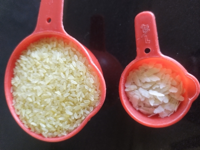 Parboiled rice n poha