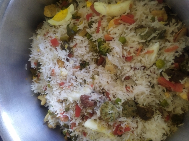 cocktail pulao/zamzam pulao