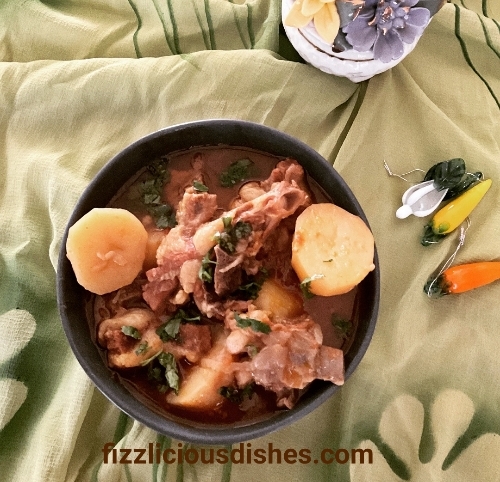 Meat and Potato Curry / Aloo Gosht