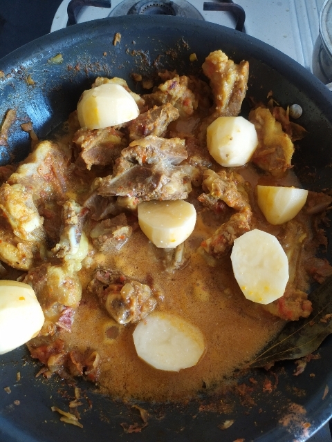 Meat and Potato Curry/Aloo Gosht