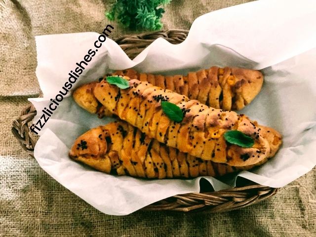 Easy Braided Bread with savory filling